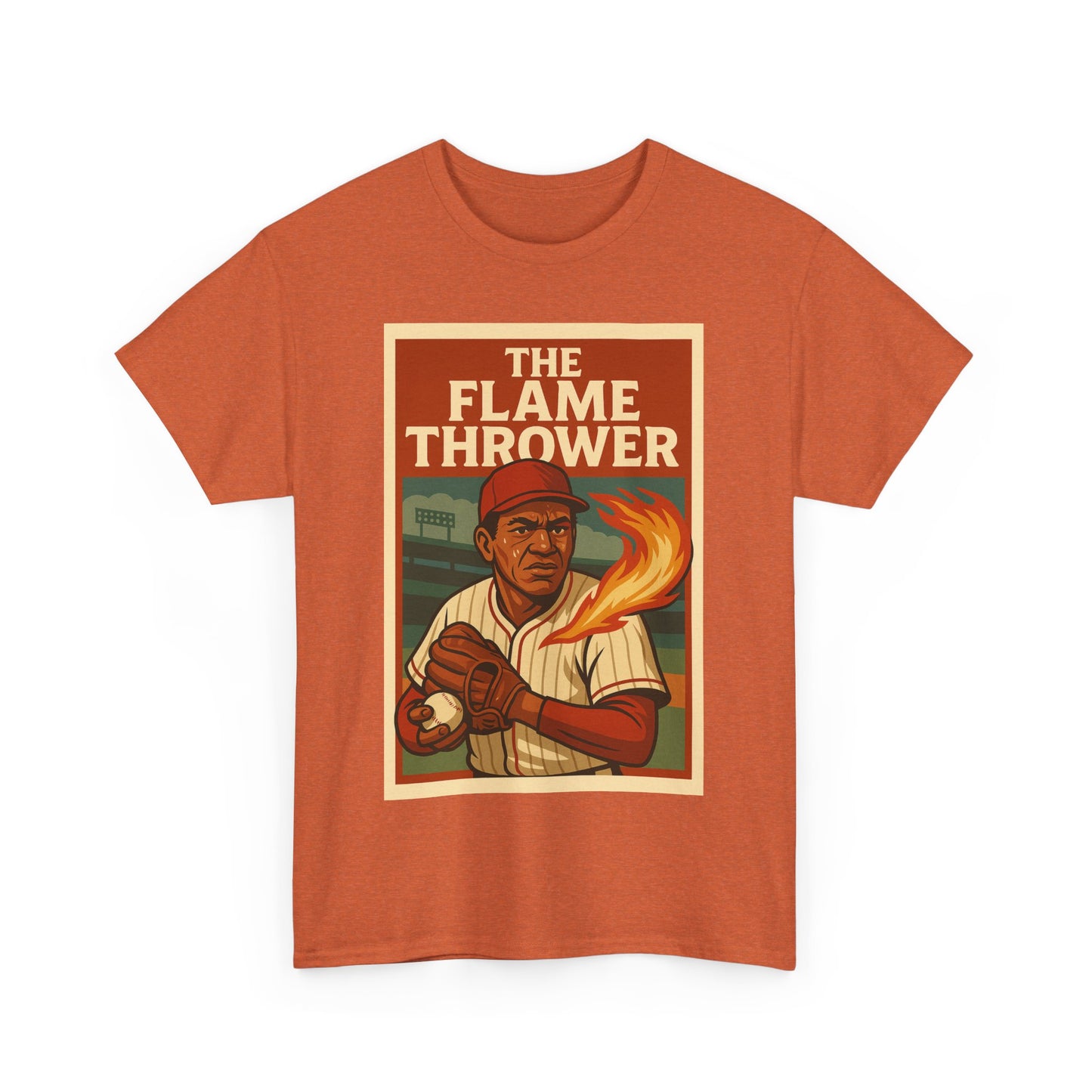 Retro Graphic Tee - The Flame Thrower