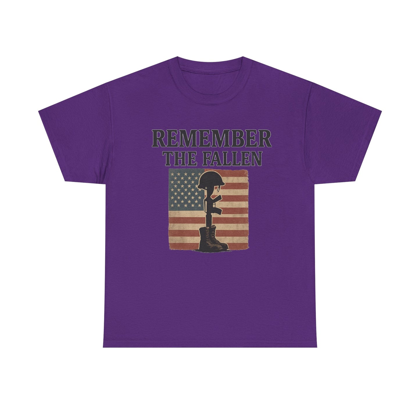 Memorial Unisex Tee - 'Remember the Fallen' Design