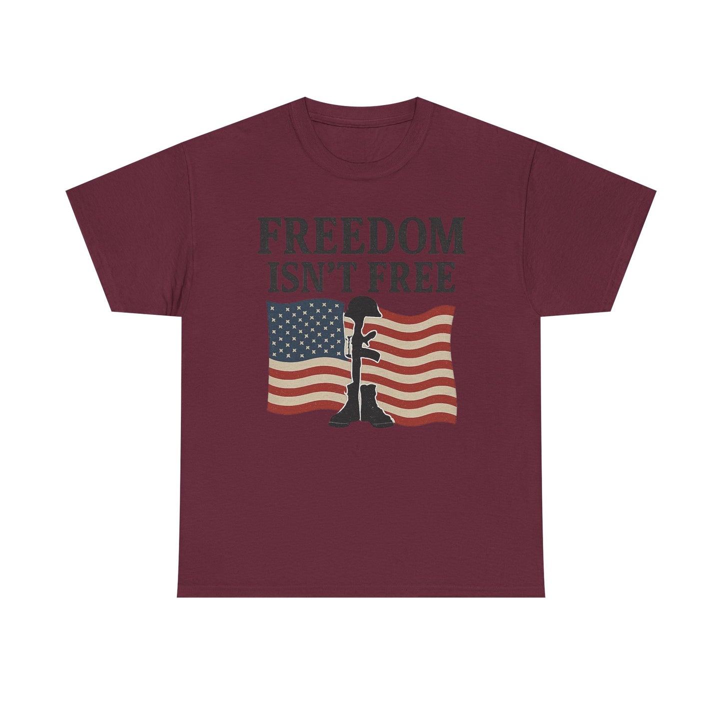 Tee - Freedom Isn't Free Patriotic Graphic Shirt