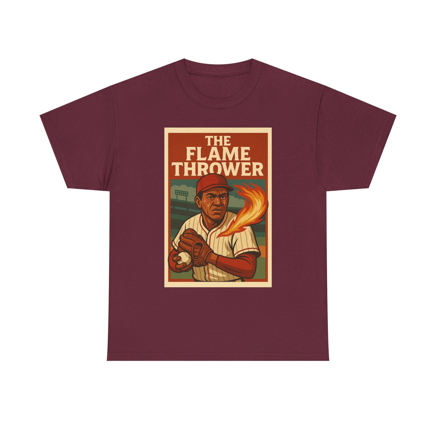 Retro Graphic Tee - The Flame Thrower