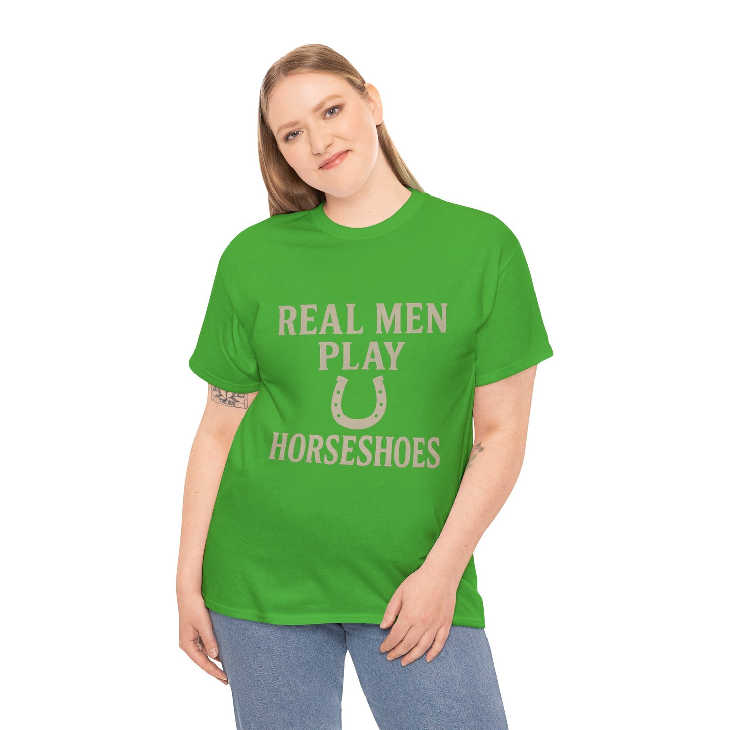 Real Men Play Horseshoes