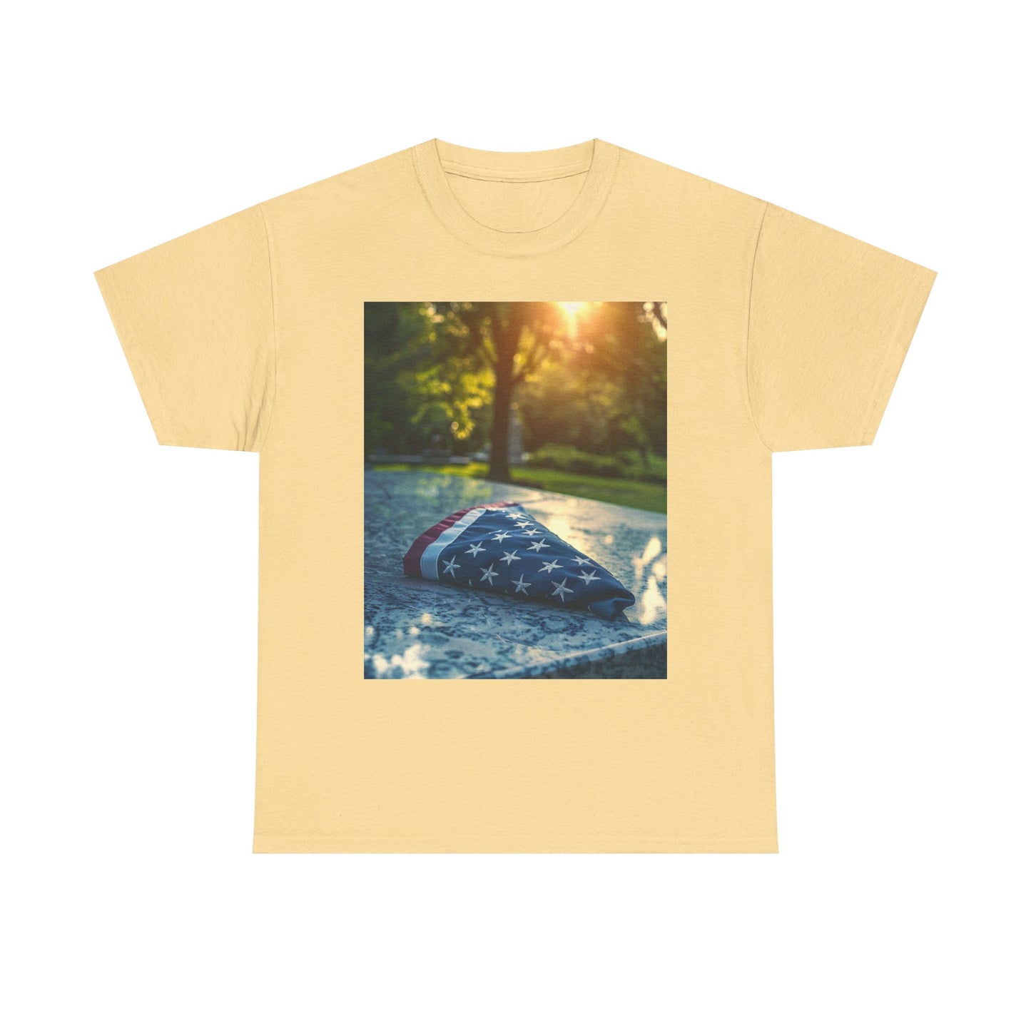 Memorial American Flag Tee