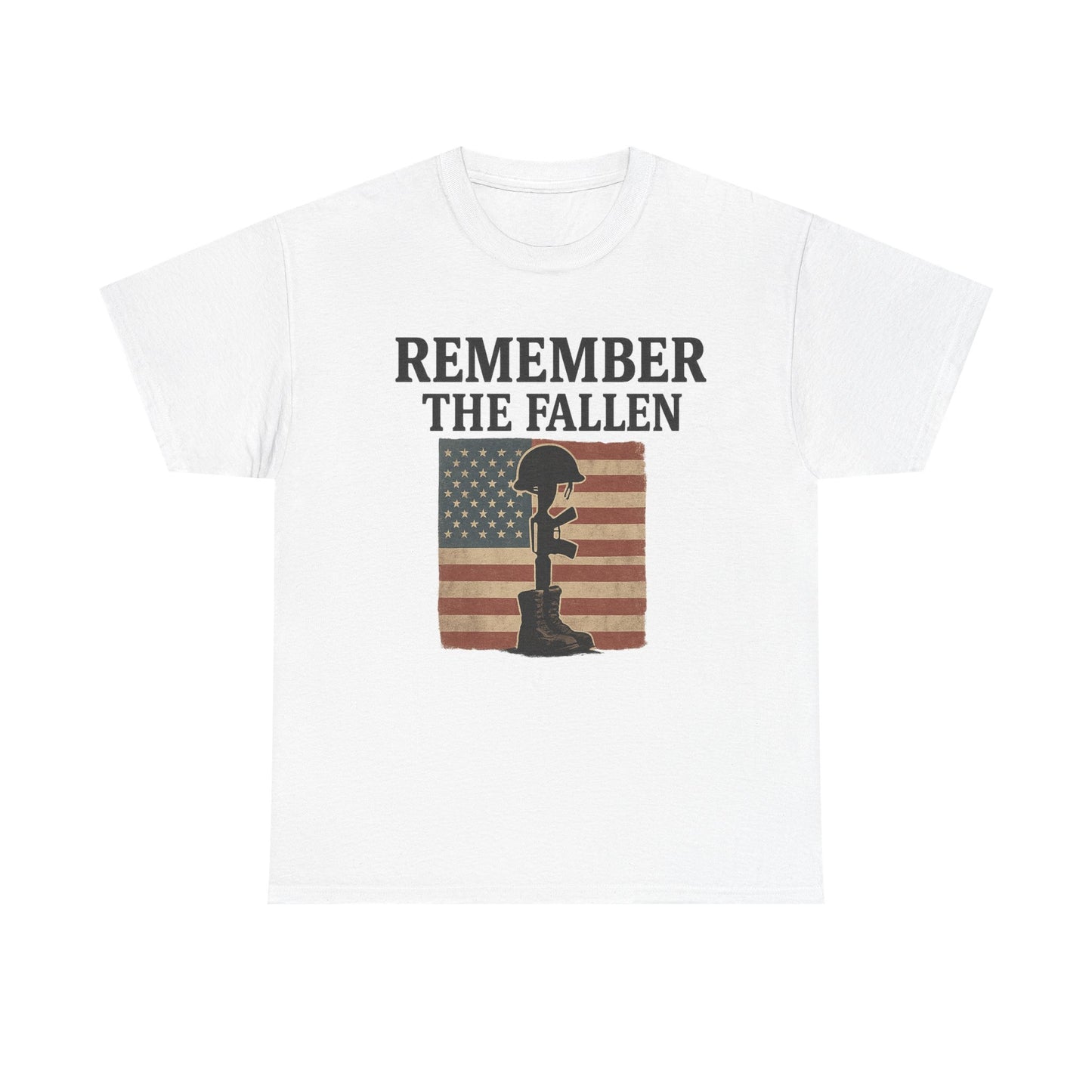 Memorial Unisex Tee - 'Remember the Fallen' Design