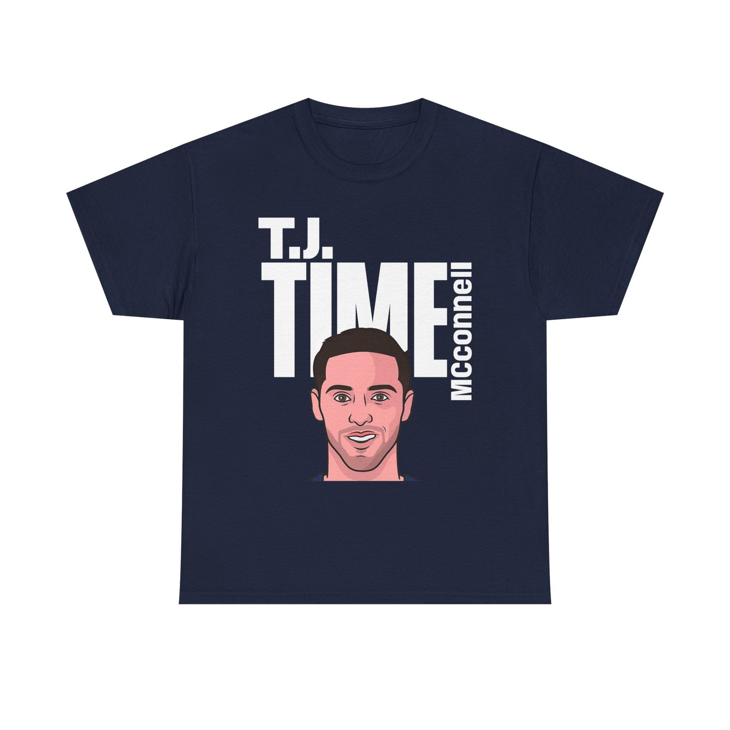 Tee - TJ McConnell 'TJ TIME' Shirt for Pacers Fans