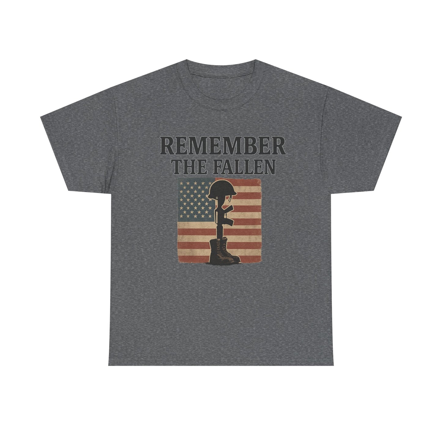 Memorial Unisex Tee - 'Remember the Fallen' Design