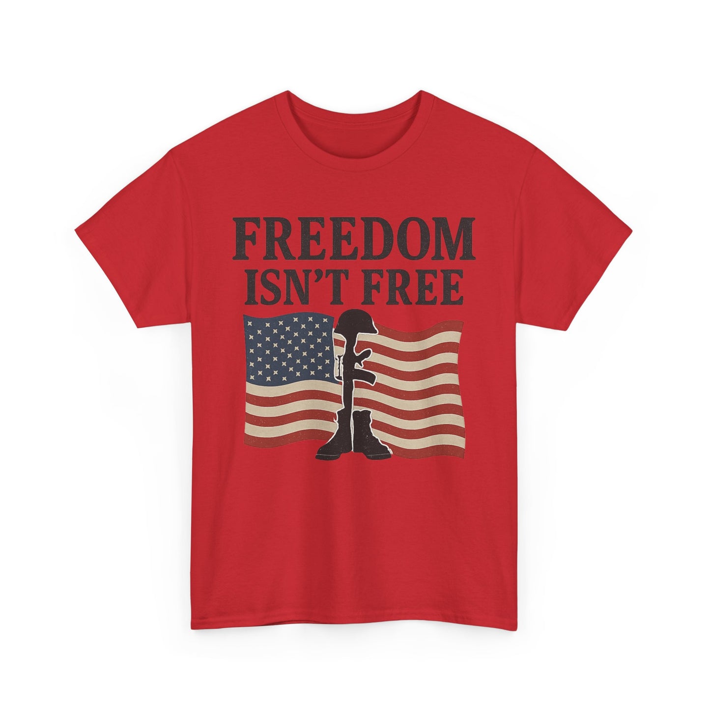 Tee - Freedom Isn't Free Patriotic Graphic Shirt