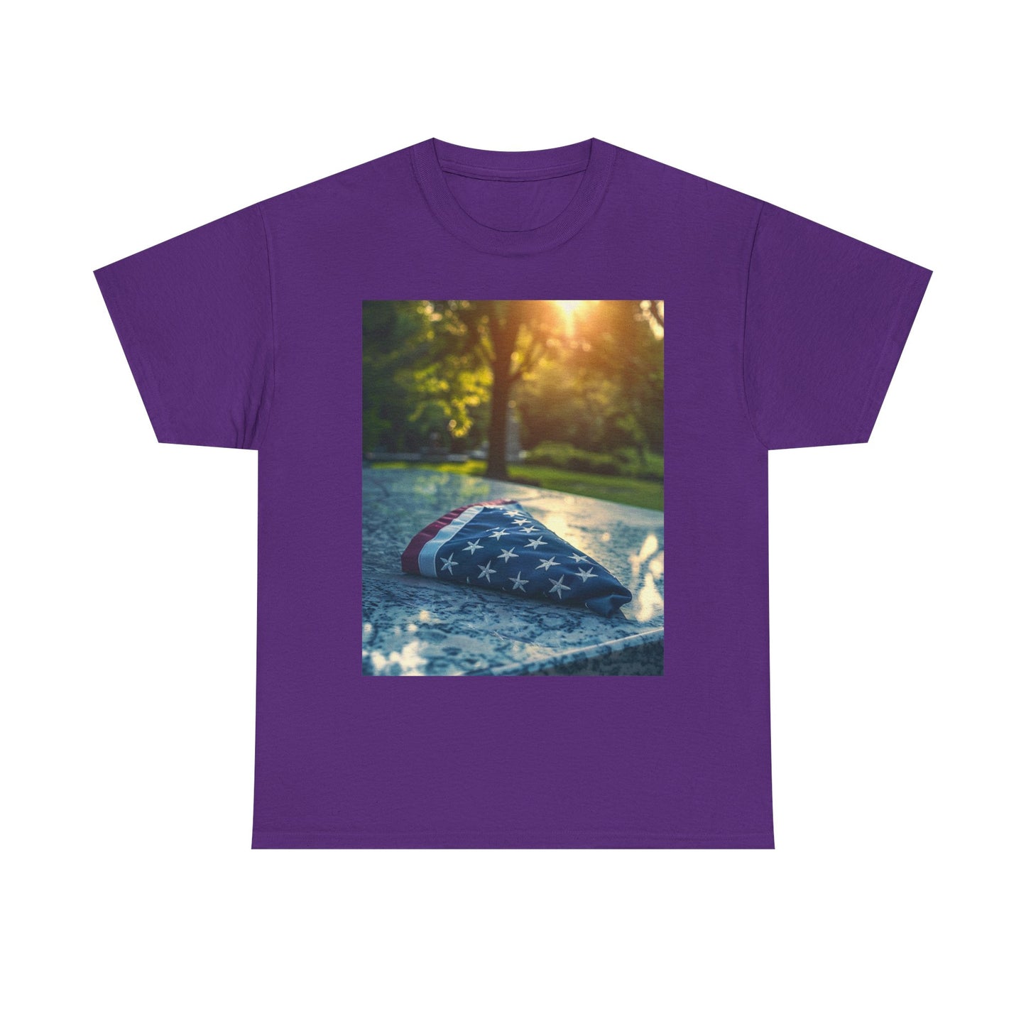 Memorial American Flag Tee