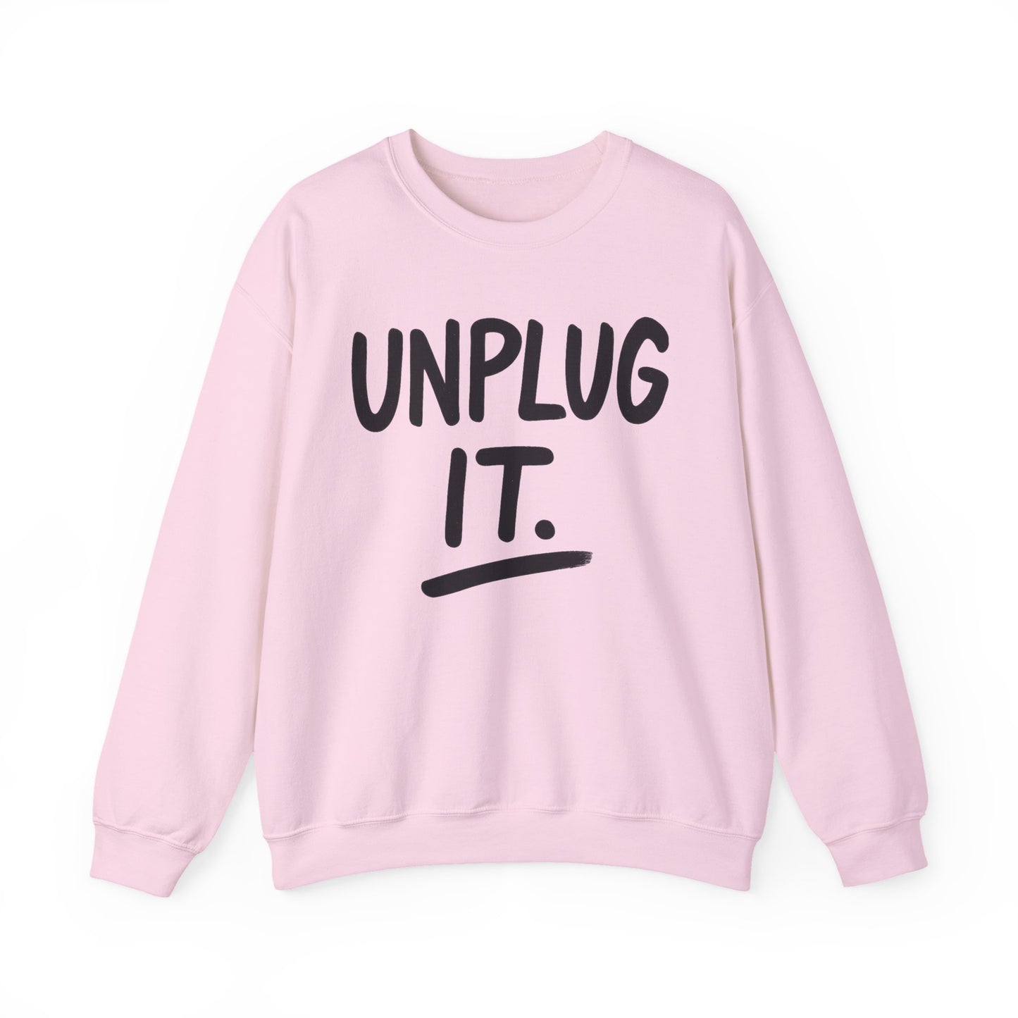 Unplug It Crewneck Sweatshirt