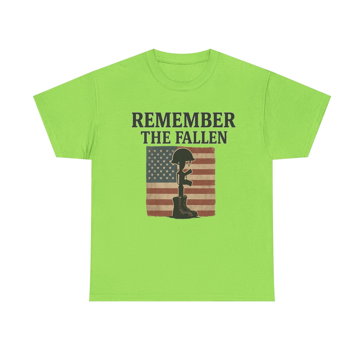 Memorial Unisex Tee - 'Remember the Fallen' Design