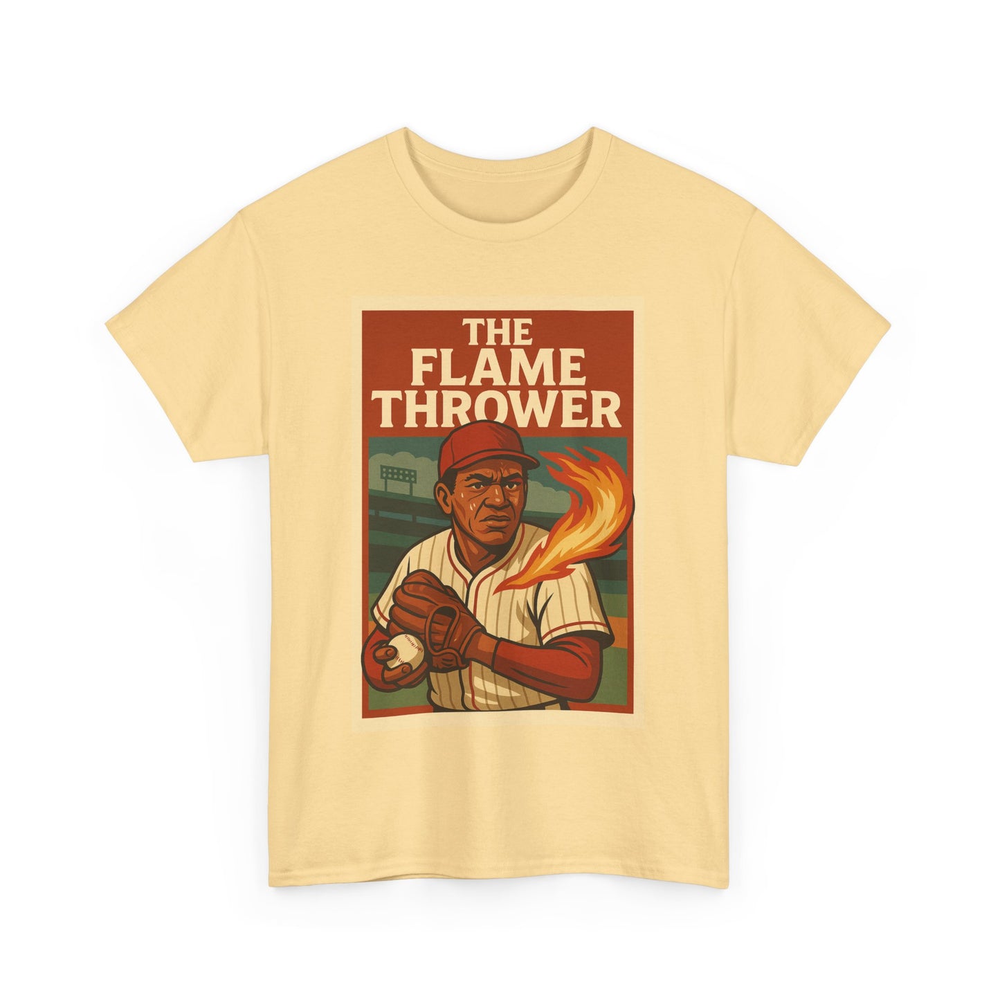Retro Graphic Tee - The Flame Thrower