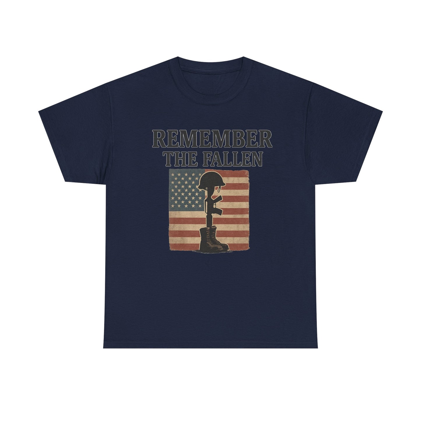 Memorial Unisex Tee - 'Remember the Fallen' Design