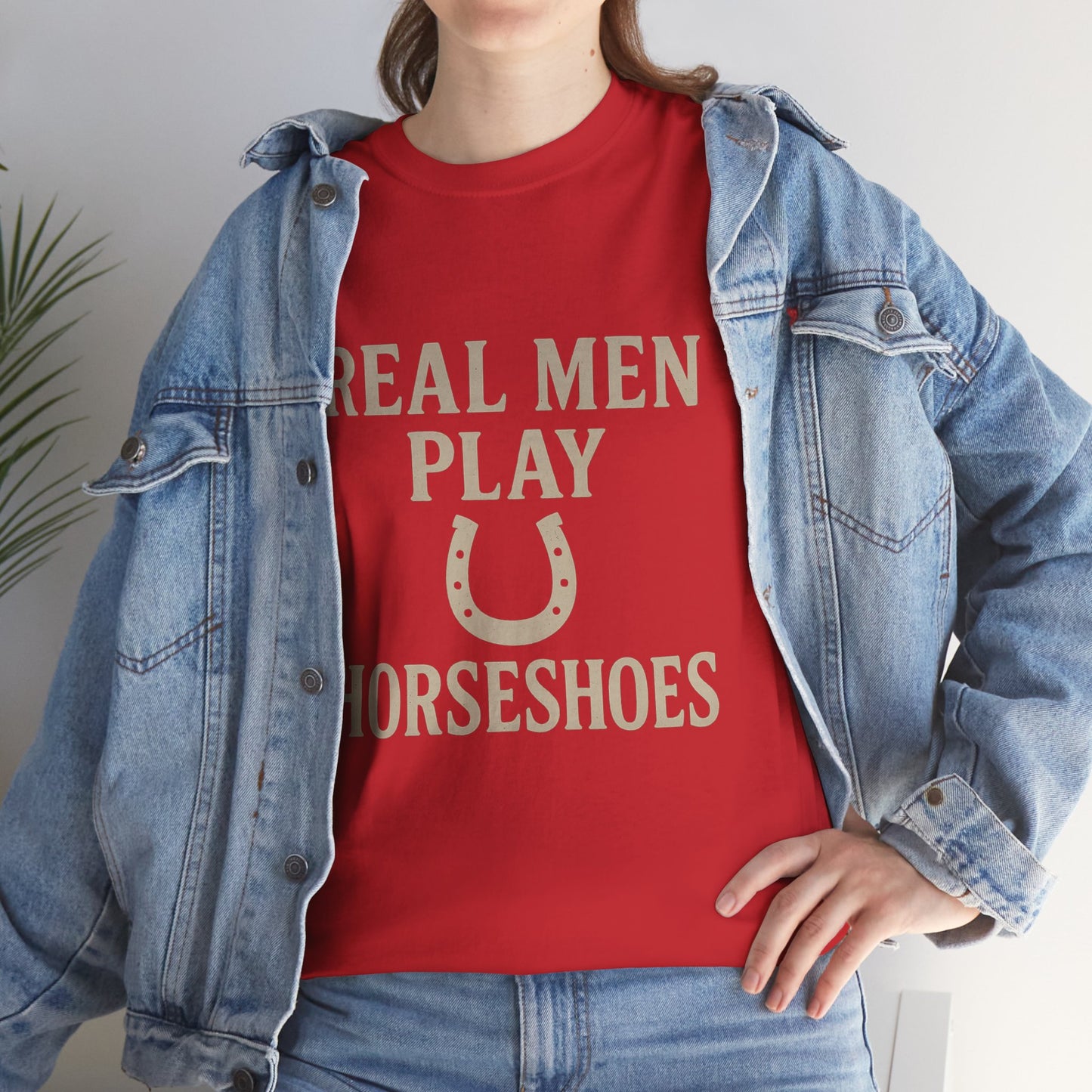 Real Men Play Horseshoes
