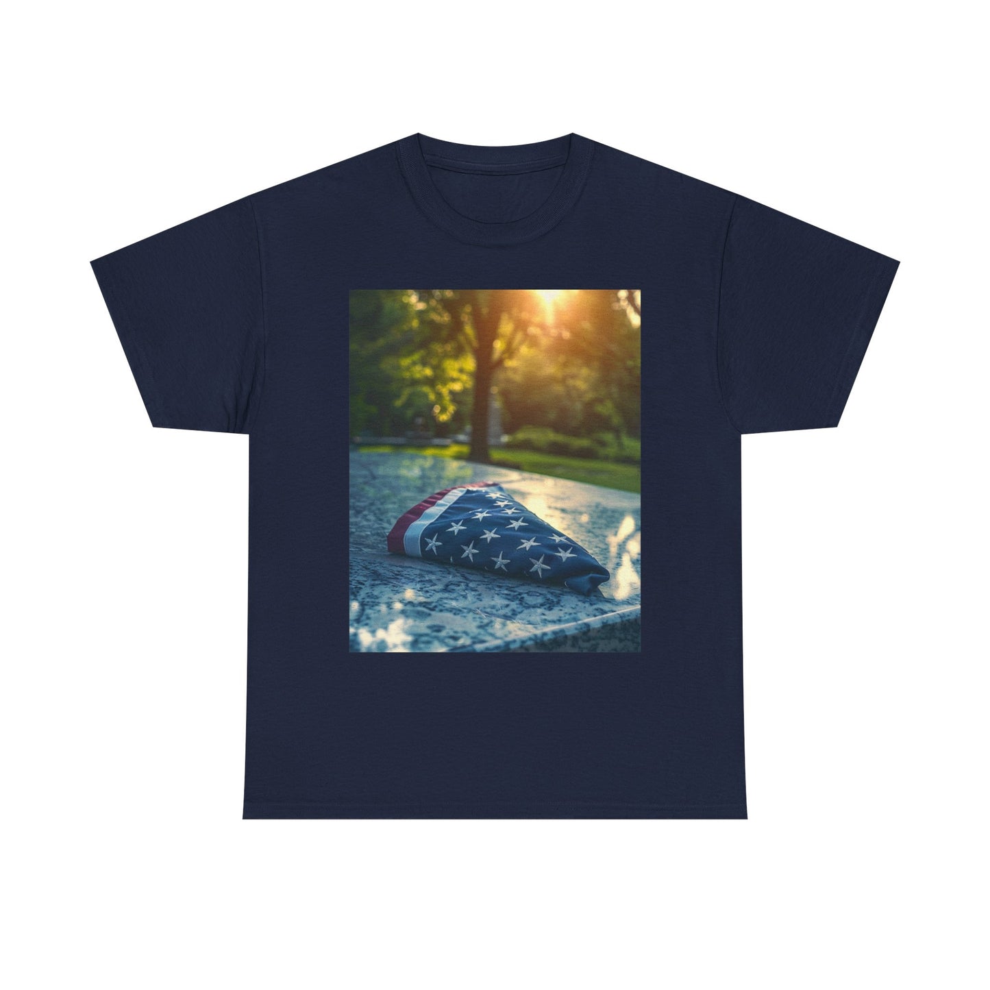 Memorial American Flag Tee
