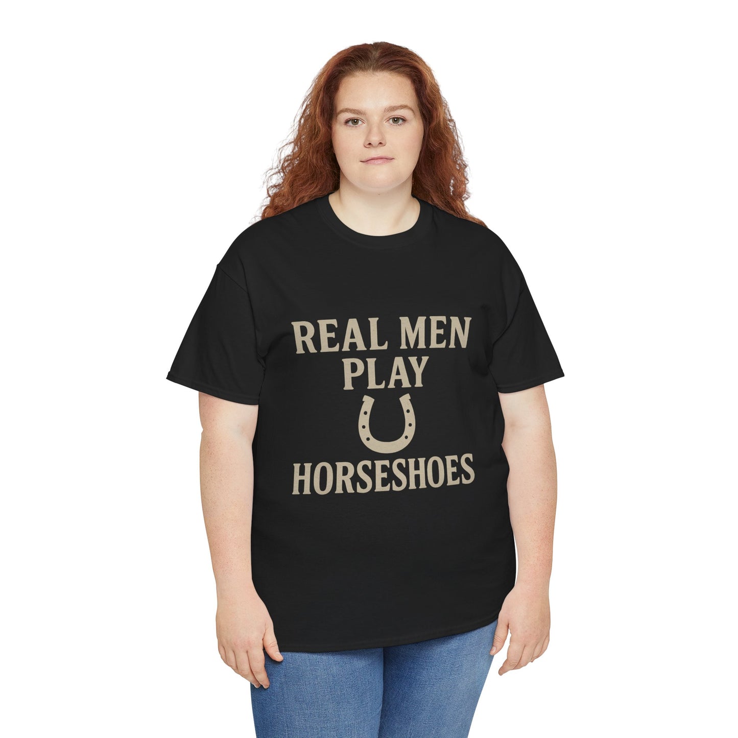 Real Men Play Horseshoes