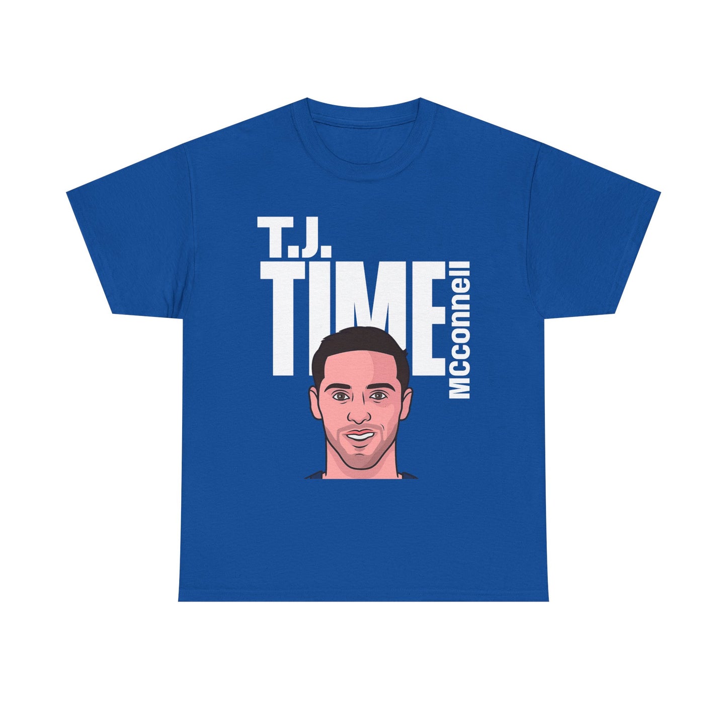 Tee - TJ McConnell 'TJ TIME' Shirt for Pacers Fans