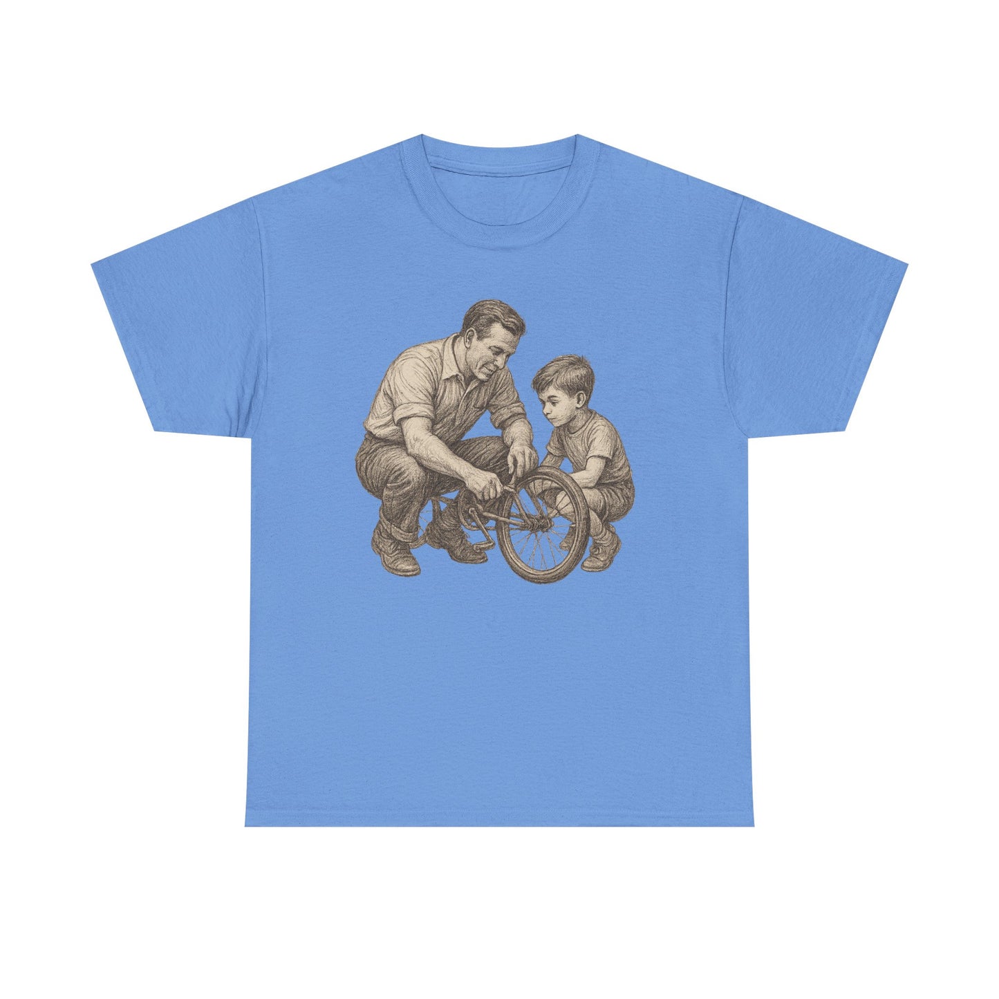 Vintage Bike Fixing Unisex Tee