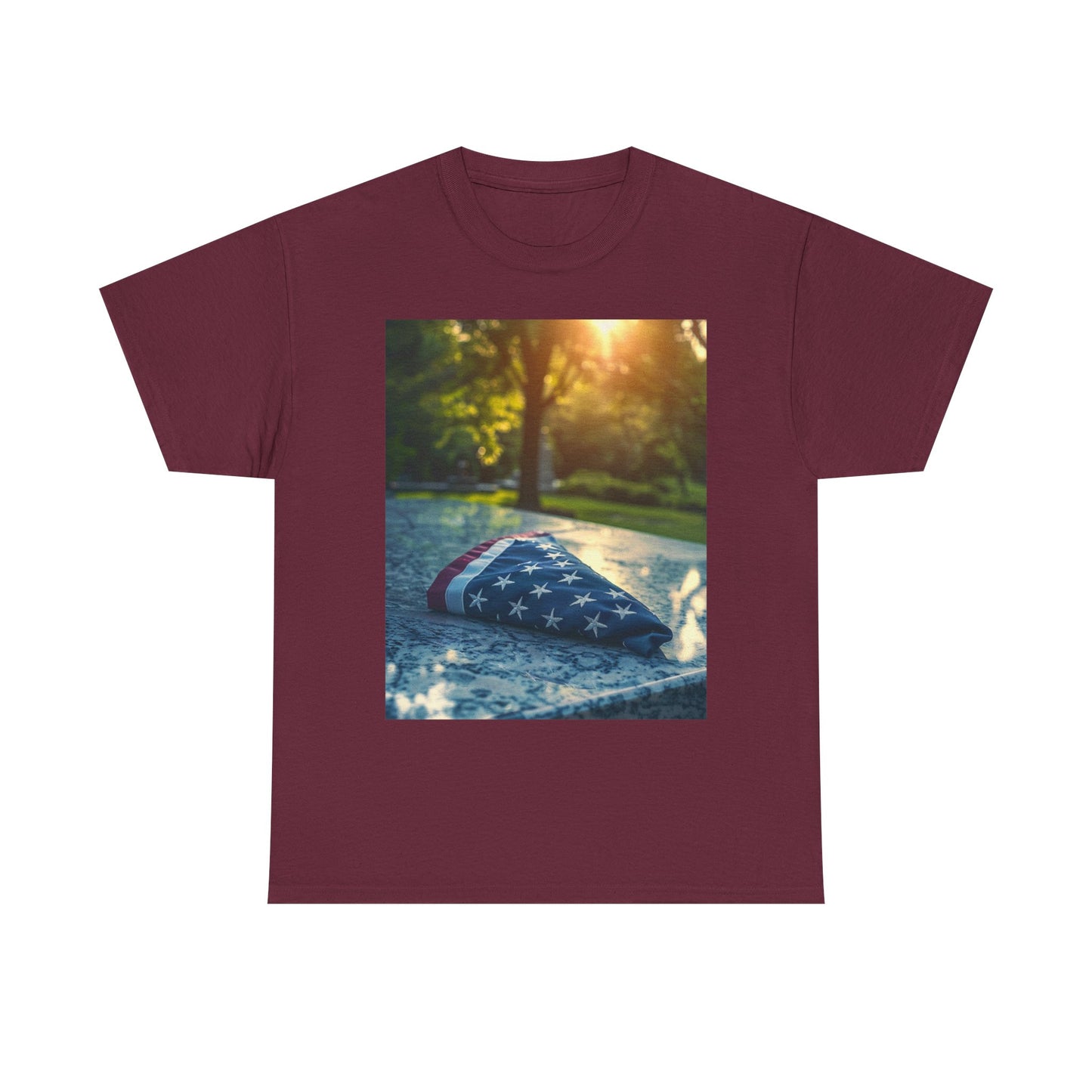 Memorial American Flag Tee