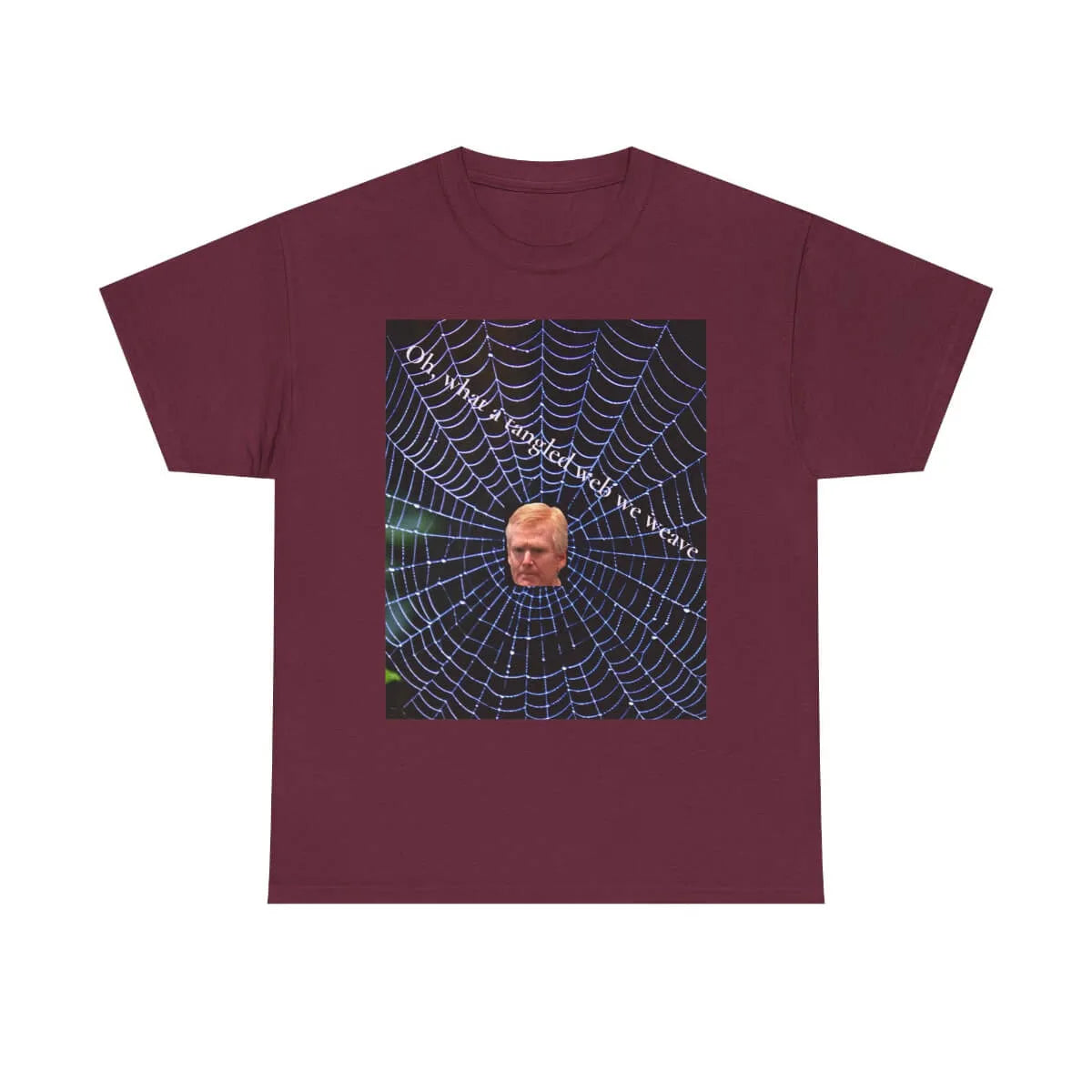 Alex Murdaugh "Oh, What a Tangled Web We Weave" T-Shirt β Dark True Crime Design