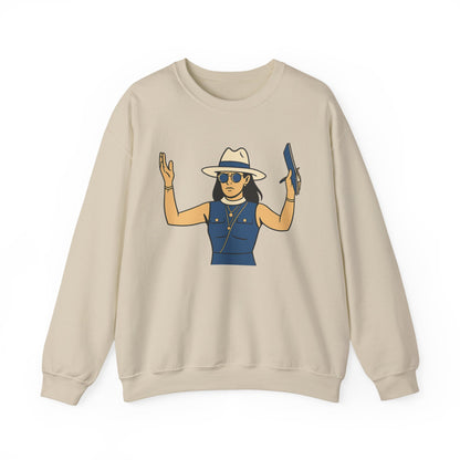 Crewneck Sweatshirt - Carlie: Power & Poise Inspired Design