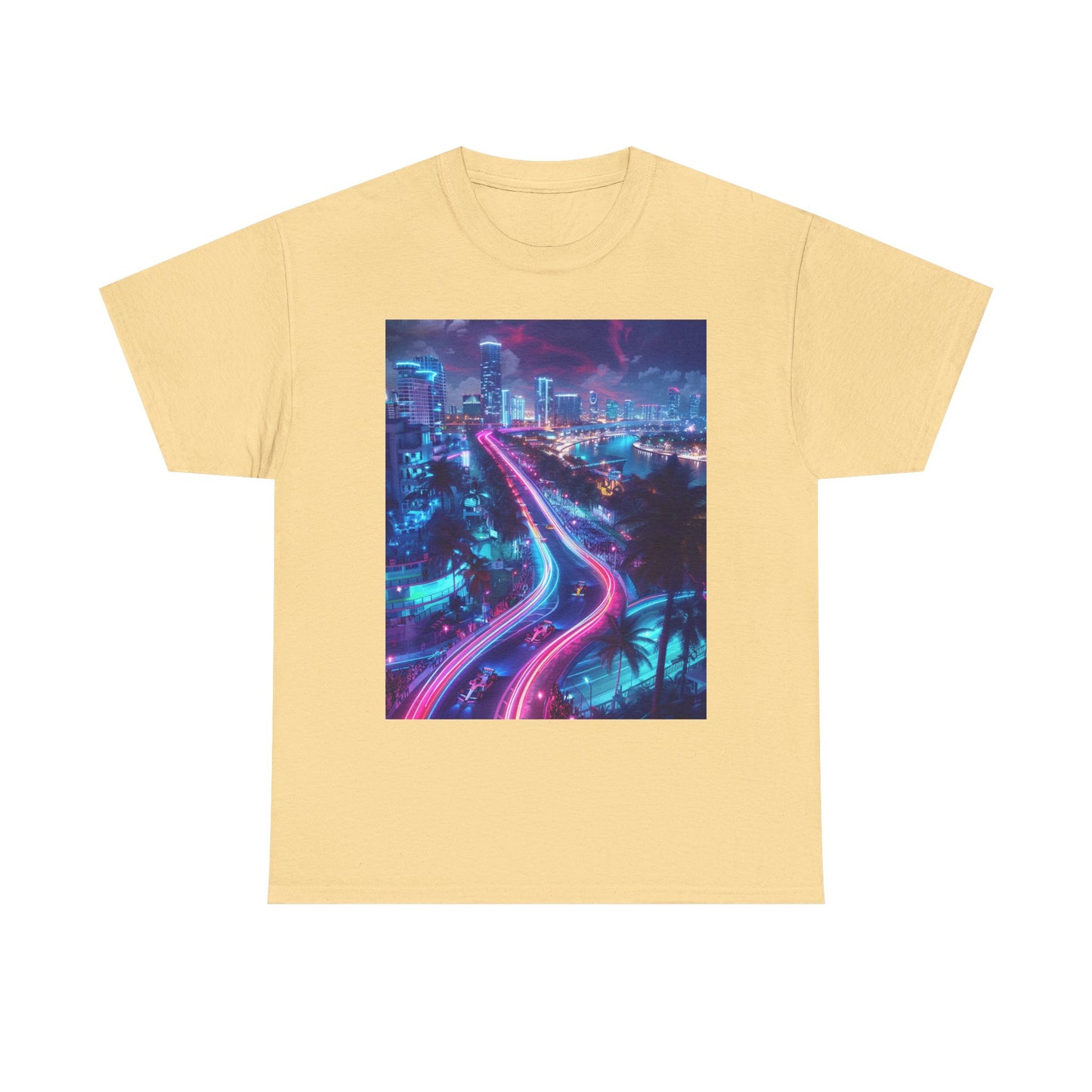 Miami Night Race Tee