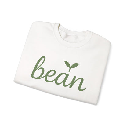 Bean Script Sweatshirt - Minimalist Pastel Design