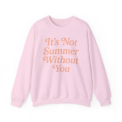 Romantic Summer Script Sweatshirt
