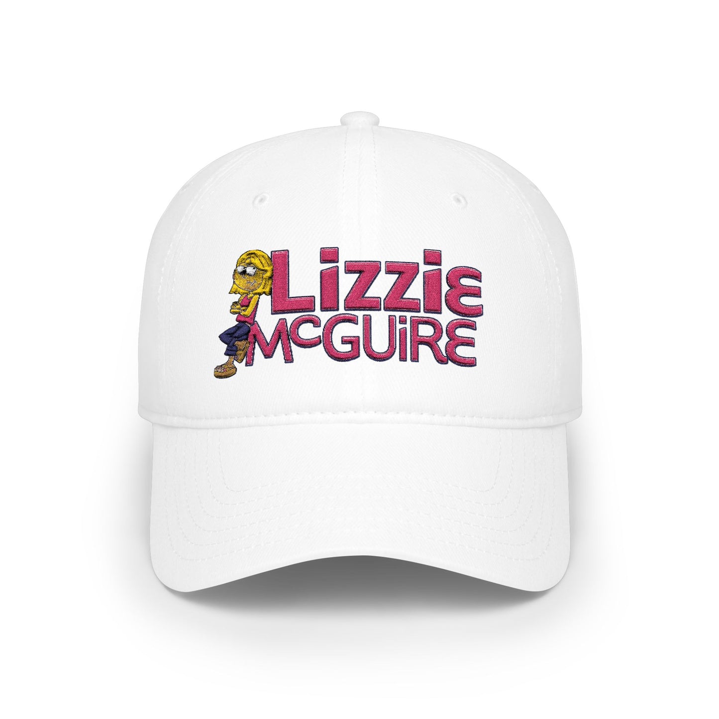 Lizzie McGuire Embroidered Baseball Cap — Nostalgic 2000s TV Fan Hat