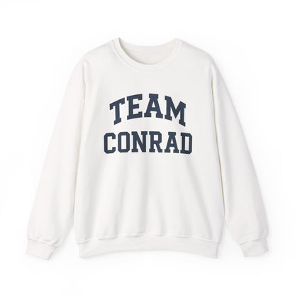 Team Conrad Crewneck Sweatshirt - Varsity Style Statement Design