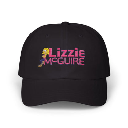 Lizzie McGuire Sparkle Logo Dad Cap — Retro 2000s TV Fan Baseball Hat
