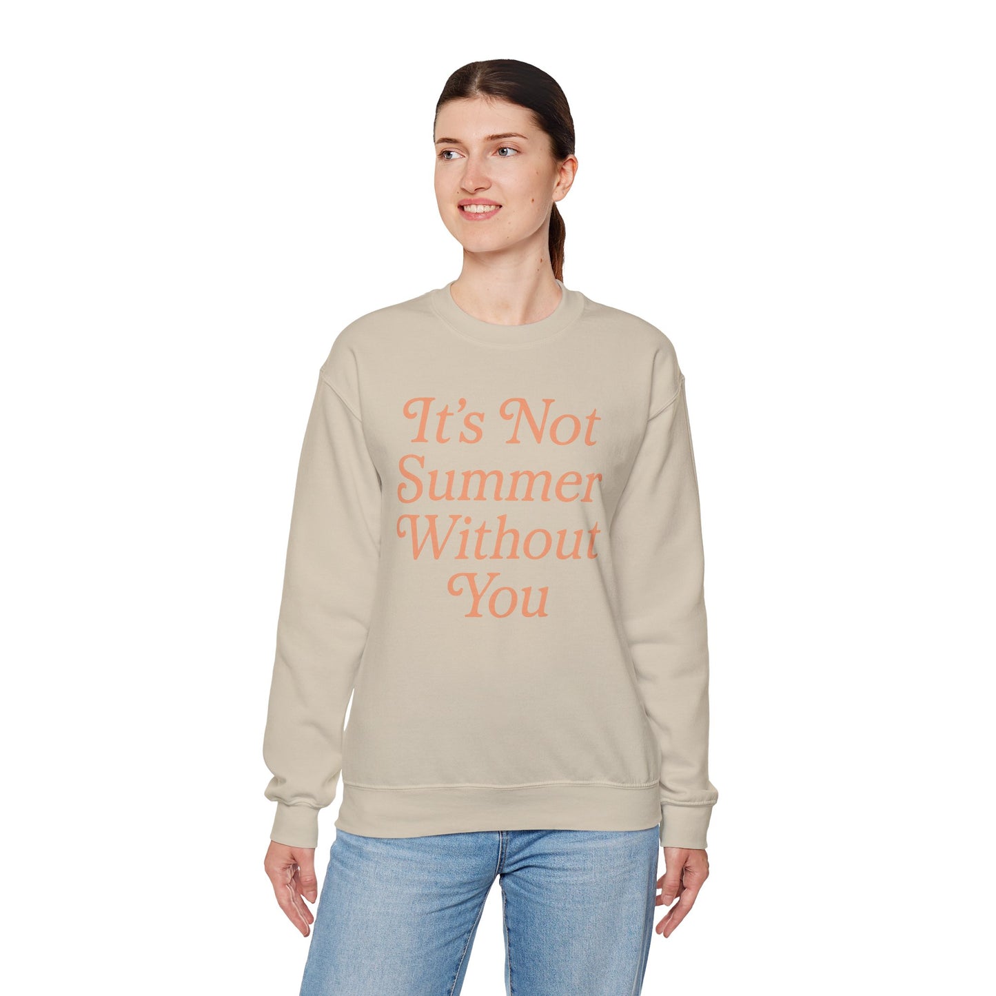 Romantic Summer Script Sweatshirt