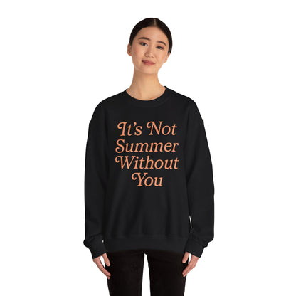 Romantic Summer Script Sweatshirt