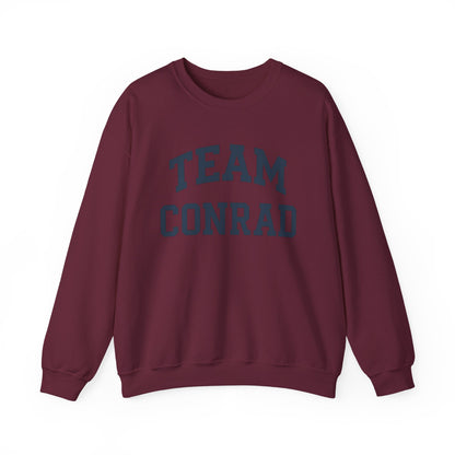 Team Conrad Crewneck Sweatshirt - Varsity Style Statement Design