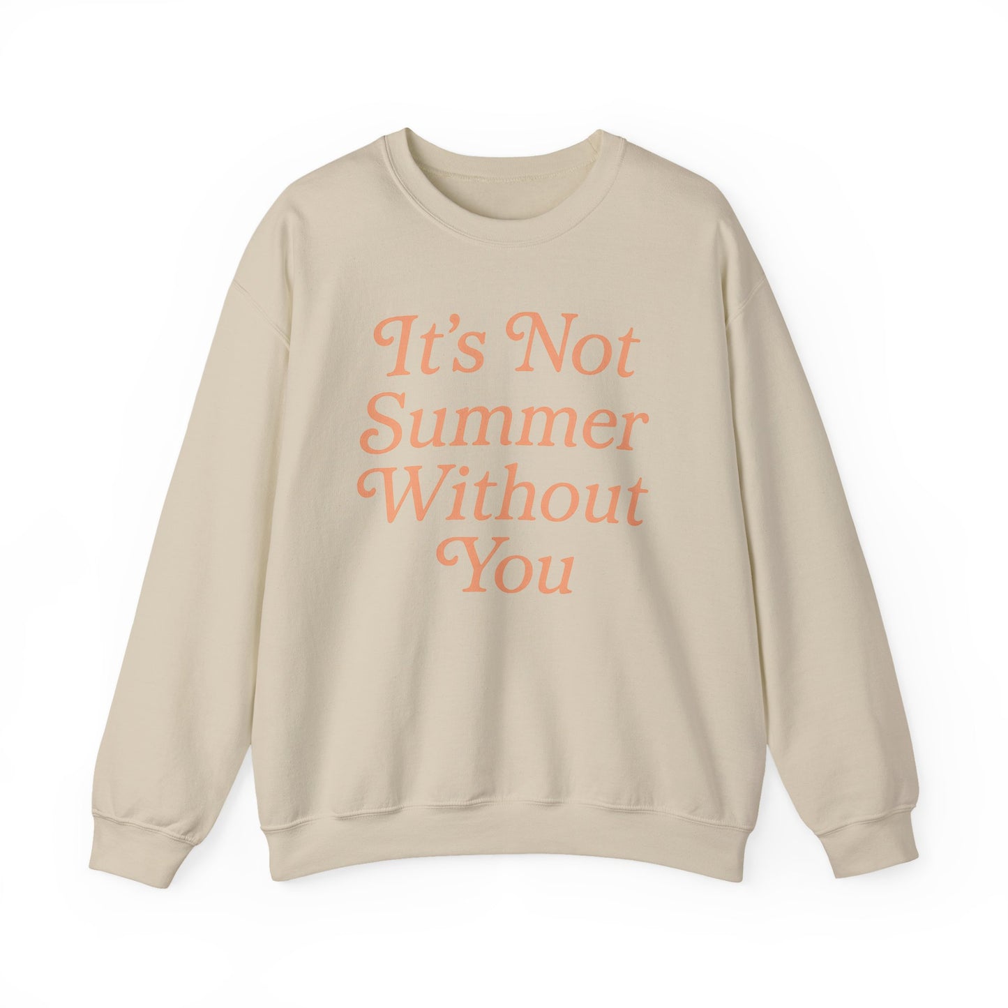 Romantic Summer Script Sweatshirt