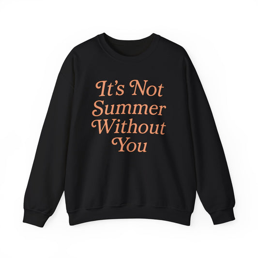 Romantic Summer Script Sweatshirt