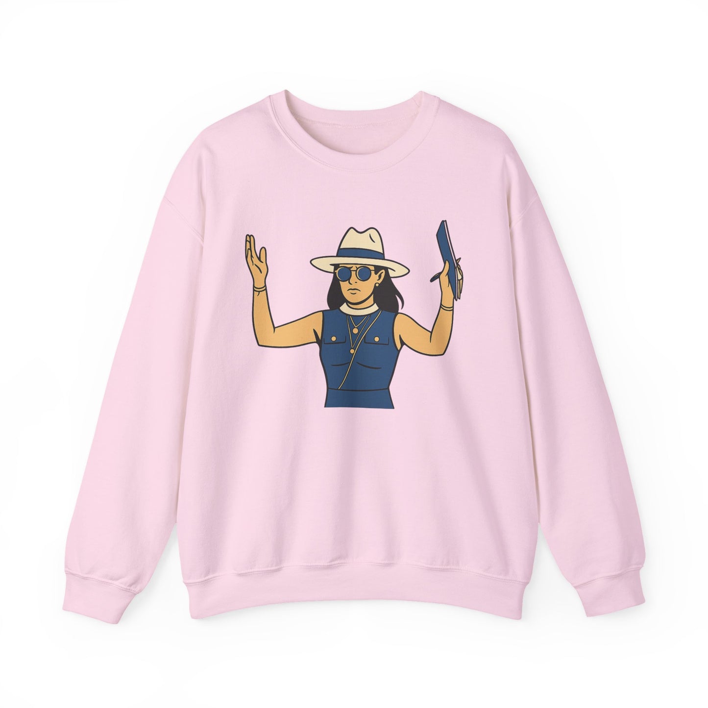 Crewneck Sweatshirt - Carlie: Power & Poise Inspired Design
