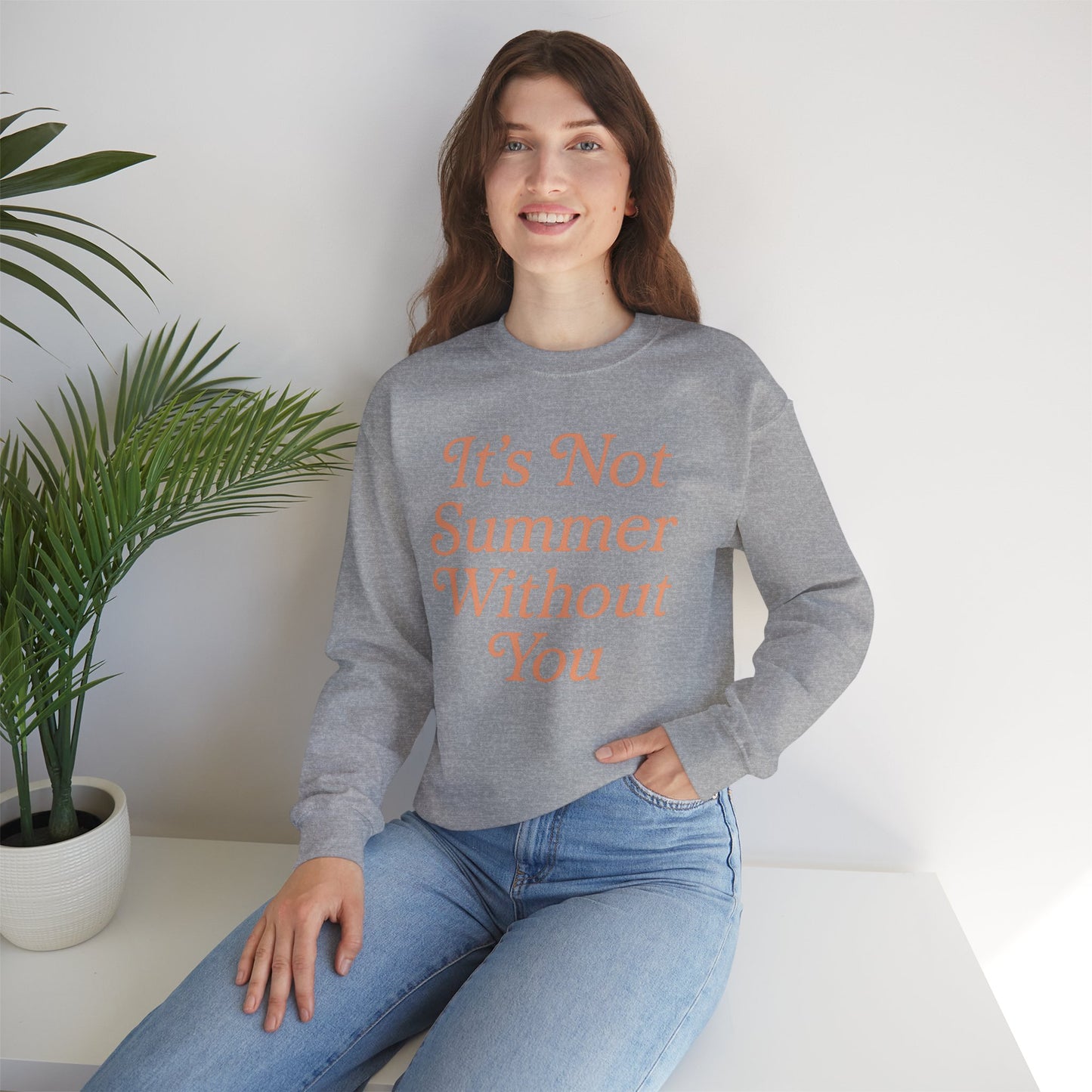 Romantic Summer Script Sweatshirt