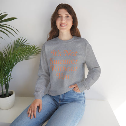 Romantic Summer Script Sweatshirt