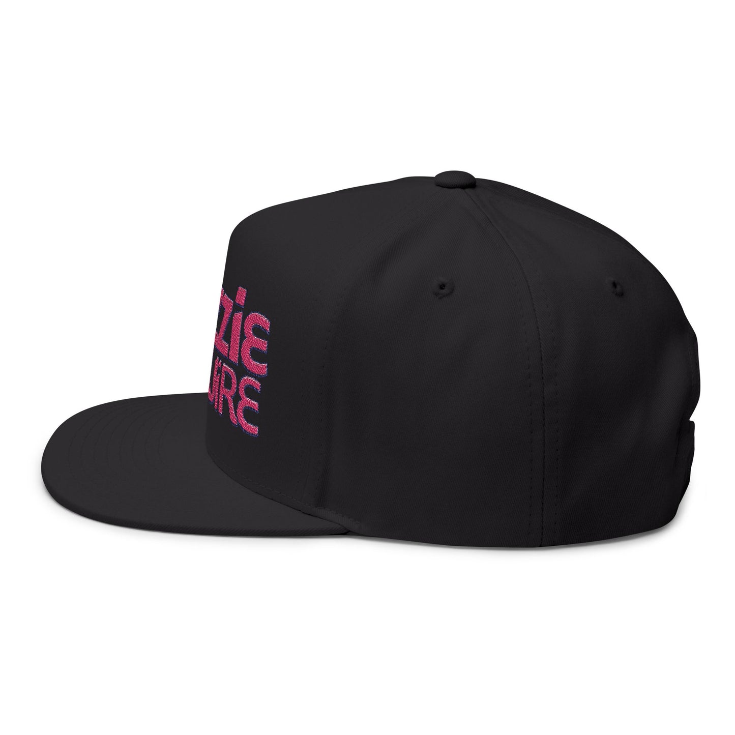 Lizzie McGuire Embroidered Flat Bill Cap — Retro 2000s TV Snapback