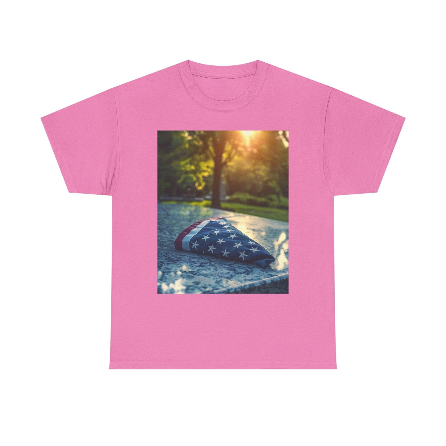 Memorial American Flag Tee