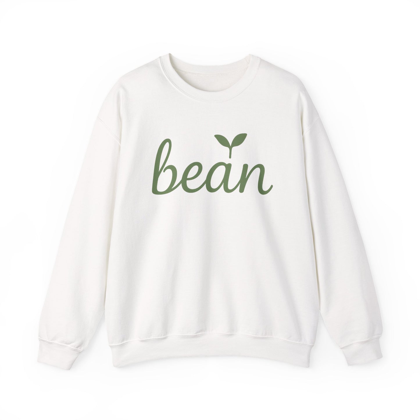 Bean Script Sweatshirt - Minimalist Pastel Design