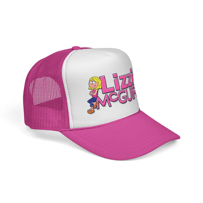 Lizzie McGuire Logo Trucker Hat — Retro 2000s Kids TV Cap