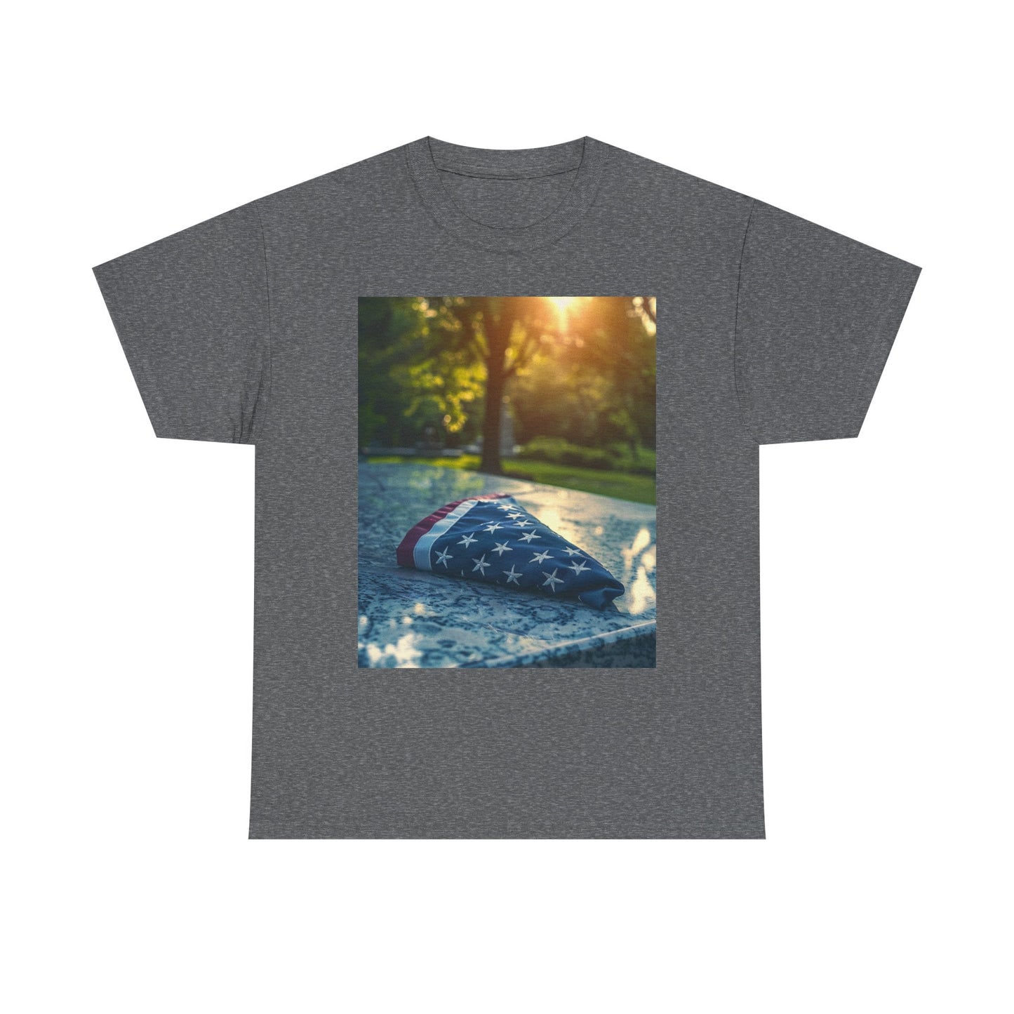 Memorial American Flag Tee