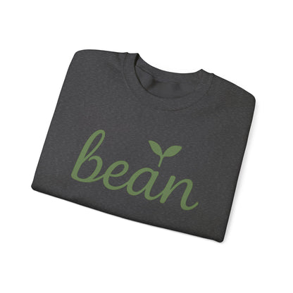 Bean Script Sweatshirt - Minimalist Pastel Design