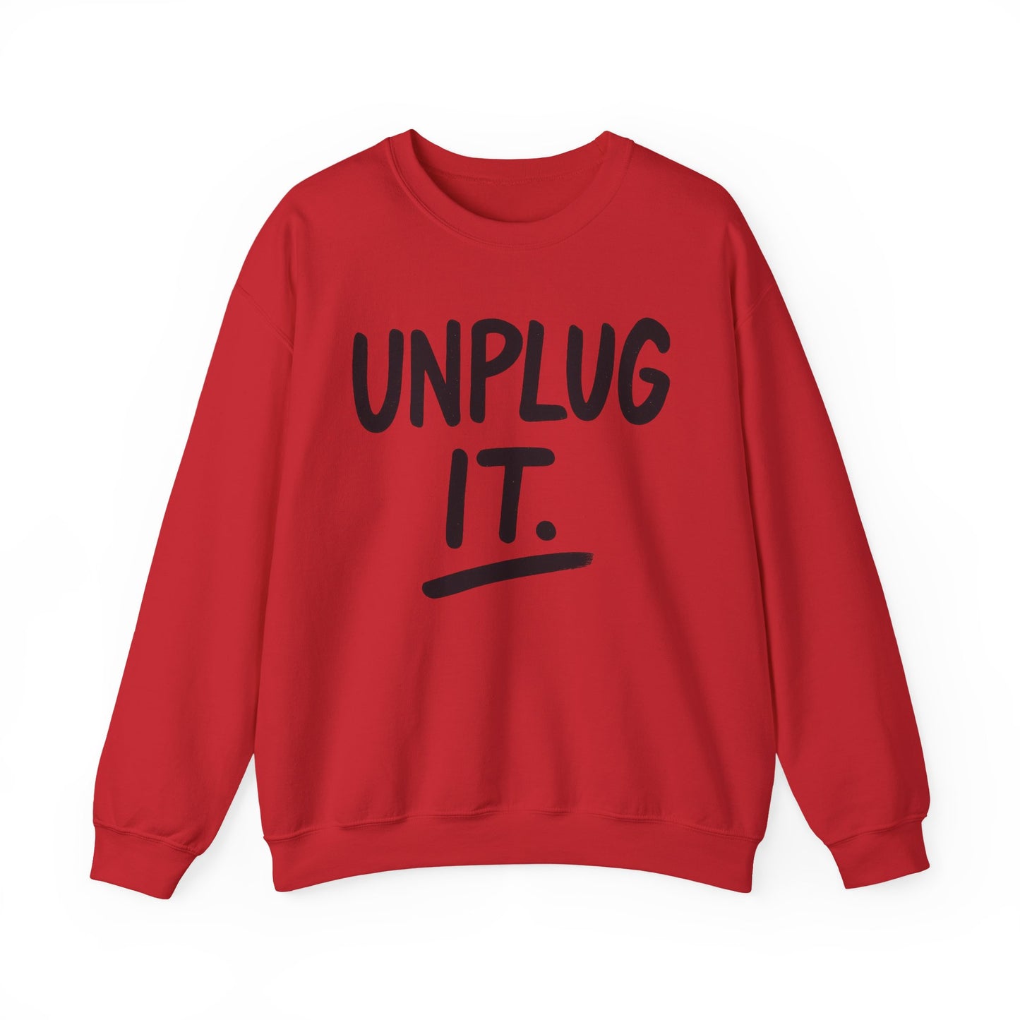Unplug It Crewneck Sweatshirt