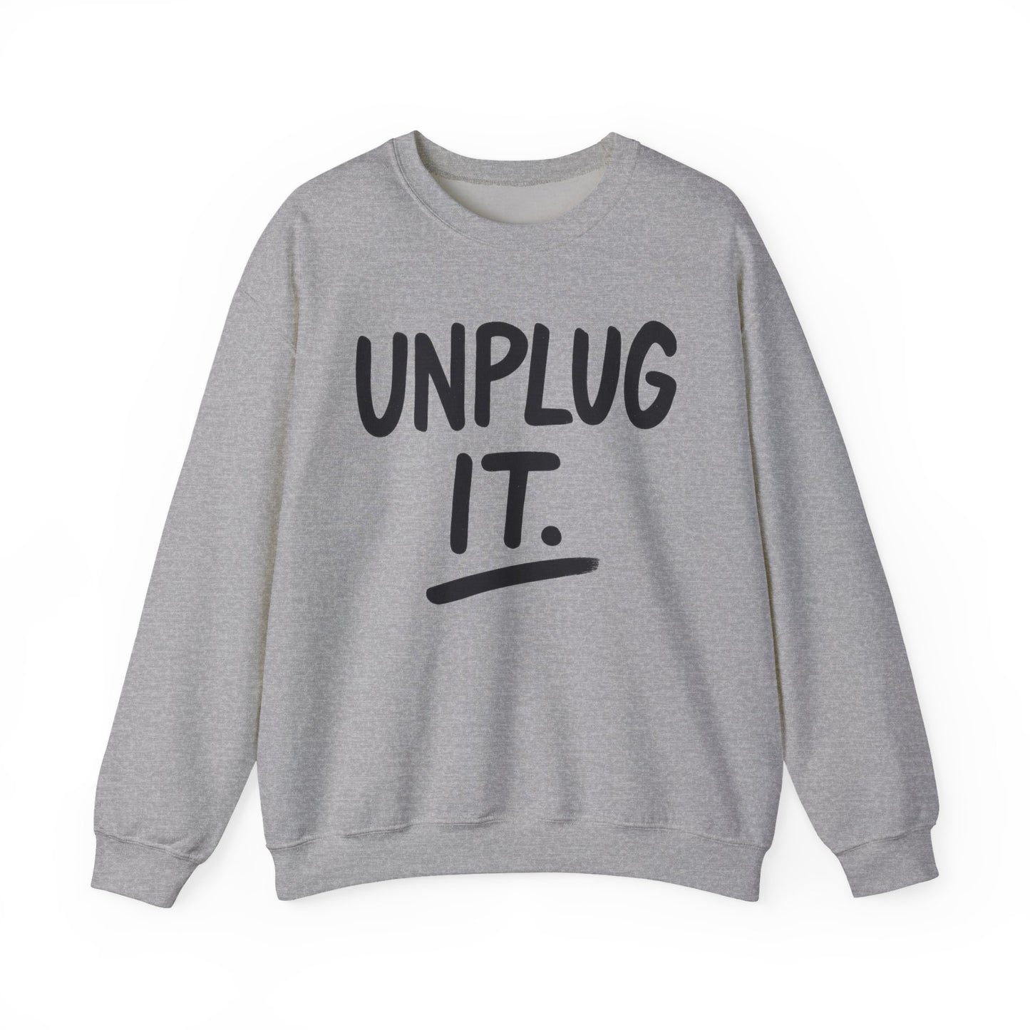 Unplug It Crewneck Sweatshirt