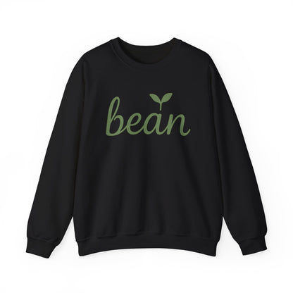 Bean Script Sweatshirt - Minimalist Pastel Design