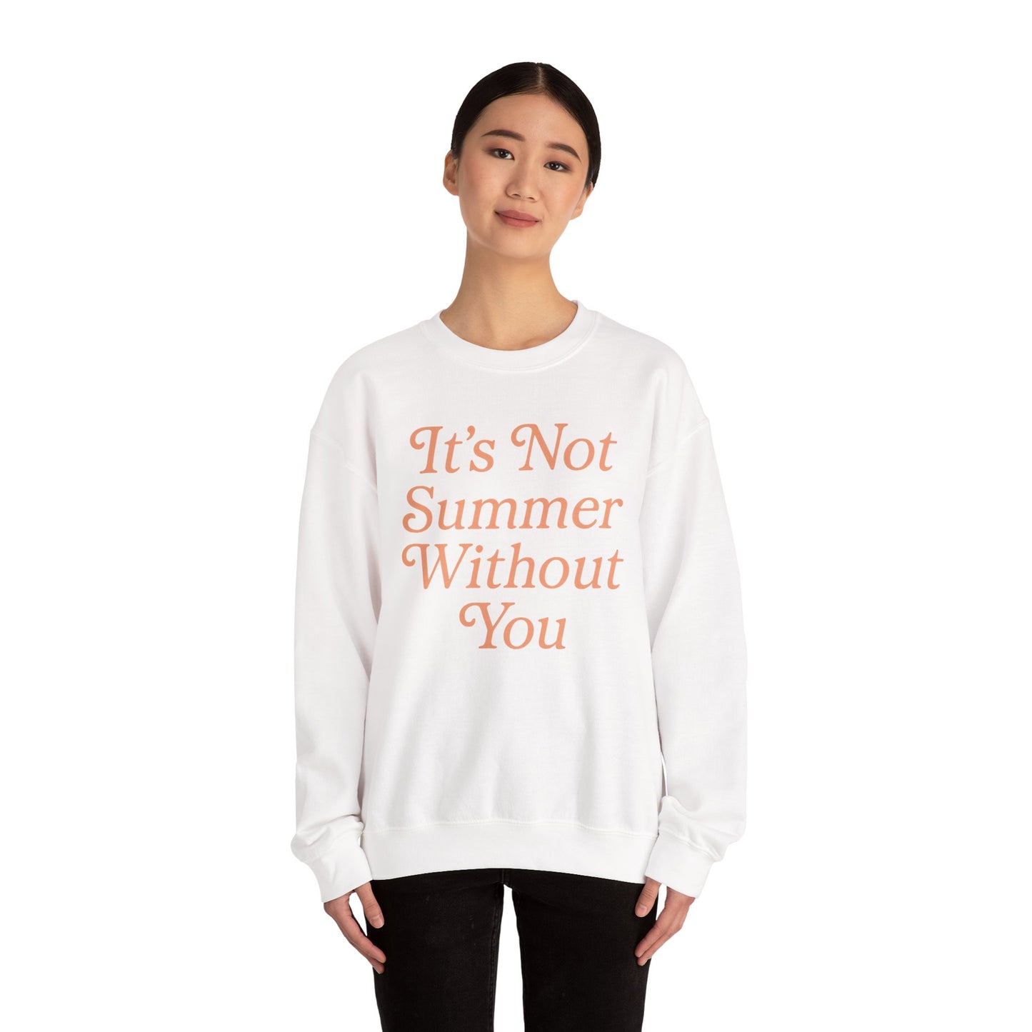 Romantic Summer Script Sweatshirt