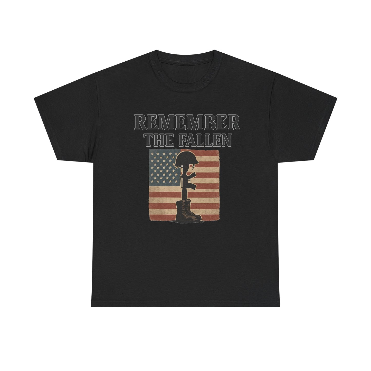 Memorial Unisex Tee - 'Remember the Fallen' Design