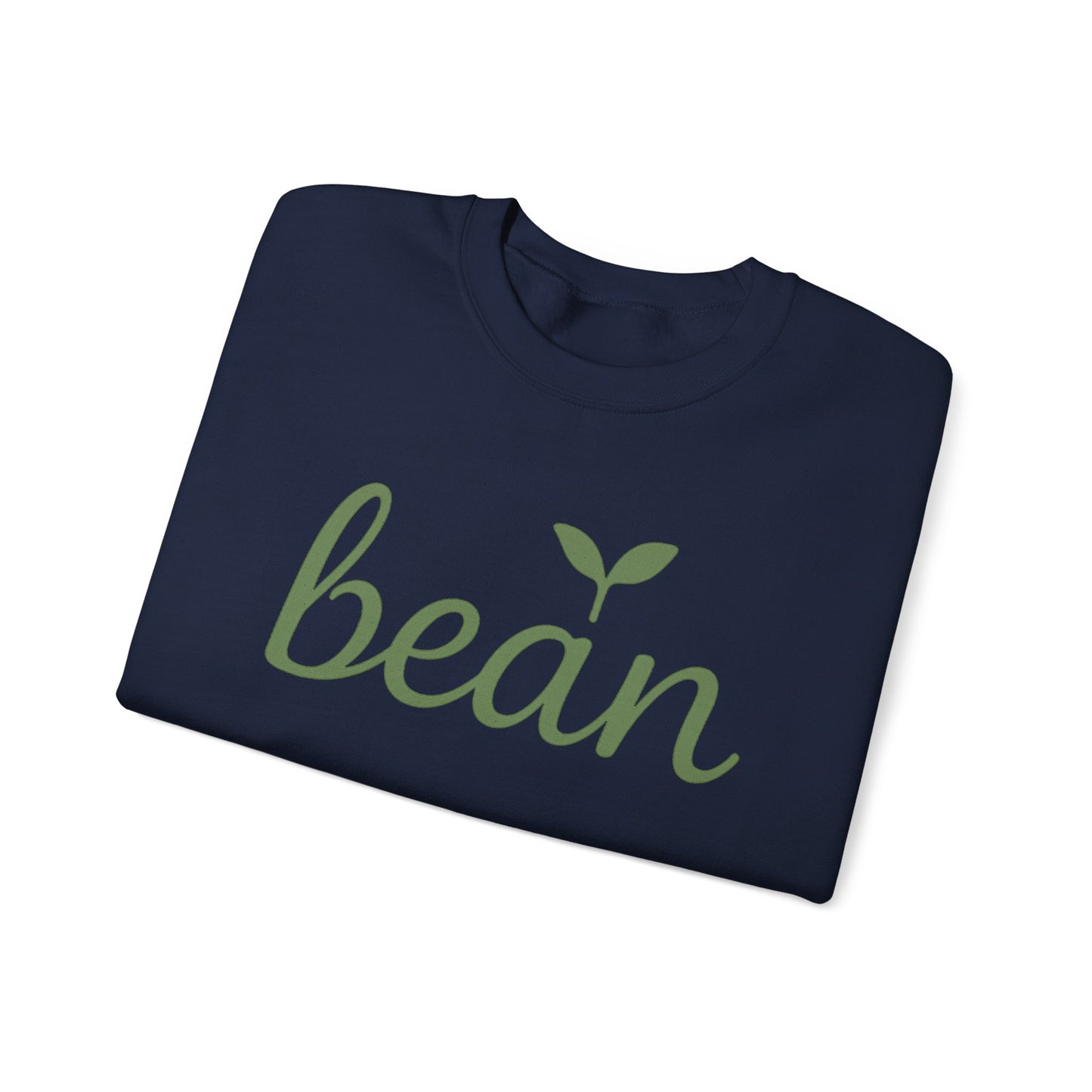 Bean Script Sweatshirt - Minimalist Pastel Design