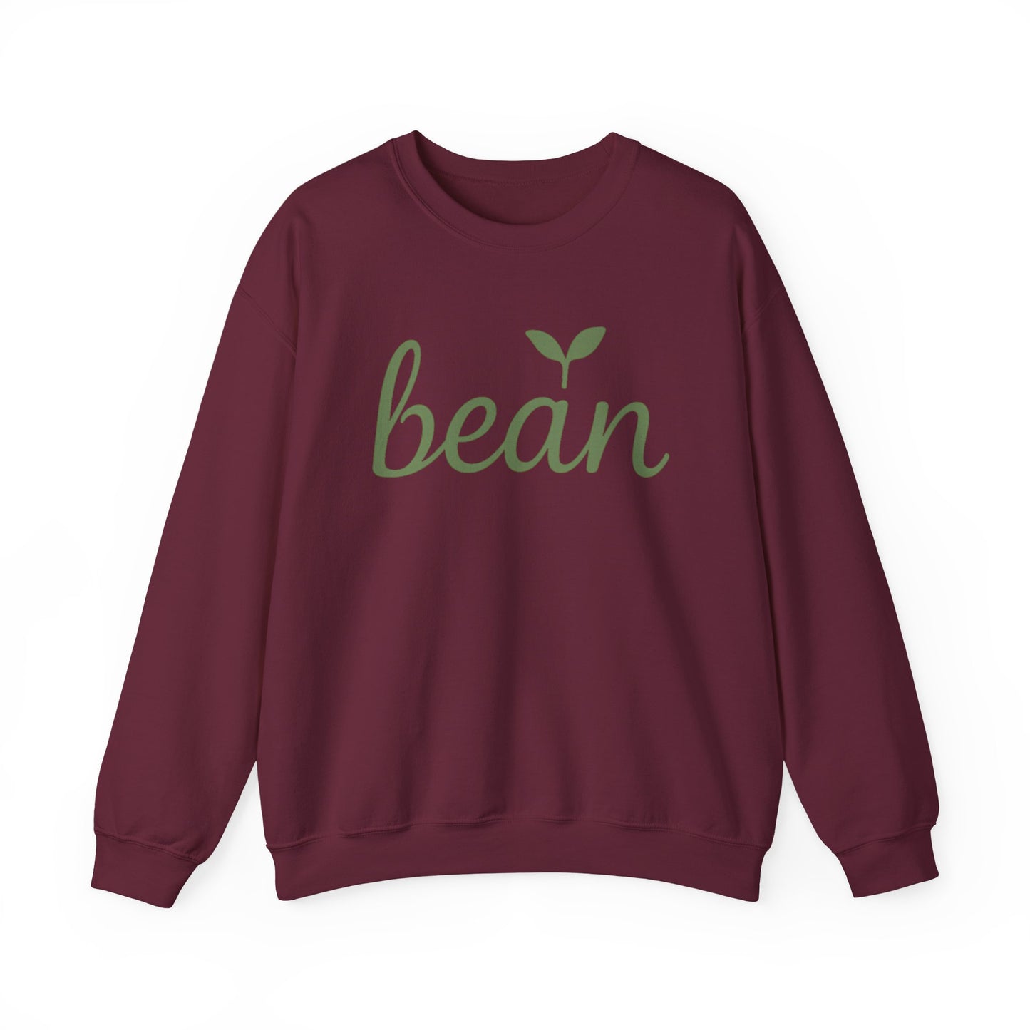 Bean Script Sweatshirt - Minimalist Pastel Design